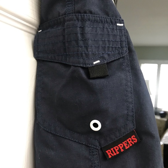 EUC MAUI RIPPERS NAVY BLUE  BOARDSHORTS SIZE 01 - Picture 3 of 7